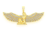 Ma'at Iconic Figure Moissanite Charm