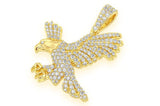 Medium American Eagle Emoji VVS Pendant