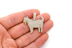 Standing Goat Diamond Pendant 14k Solid Gold - 4.00 CTW
