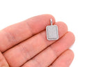 Pillow Double Layer Diamond Pendant 14k Solid Gold - 0.60 CTW