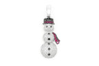 Snowman Ruby & Diamond Pendant 14k Solid Gold - 1.00 CTW
