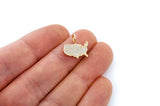 Mini United States Of America Moissanite Pendant