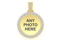 Miracle Set Picture Diamond Pendant 14k Solid Gold - 1.15 CTW