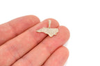 North Carolina State Diamond Pendant 14k Solid Gold - 0.33 CTW