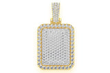 Pillow 925 Silver VVS Pendant