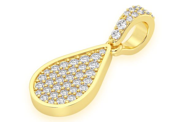 Raindrop Diamond Pendant - 0.33 CTW