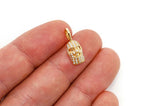 Ski Mask Diamond Pendant 14k Solid Gold - 0.25 CTW