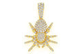 Spider Diamond Pendant 14k Solid Gold - 0.70 CTW