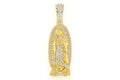 Virgin De Guadalupe Diamond Pendant - 0.7 CTW