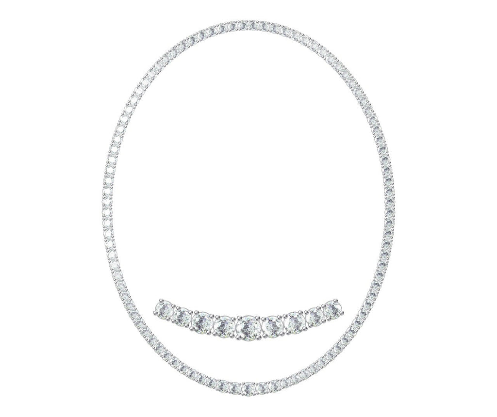 5.50MM Round Diamond Tennis Chain