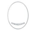 5.50MM Round Diamond Tennis Chain