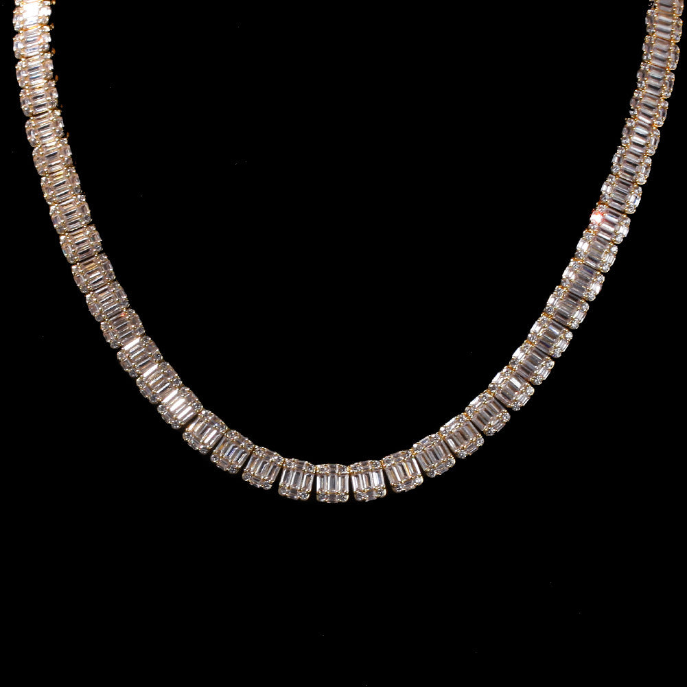 Luxurious Men's 8MM Diamond Tennis Chain