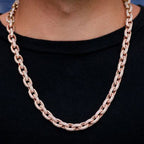 16*12MM iced out Link Chain