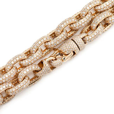 16*12MM iced out Link Chain