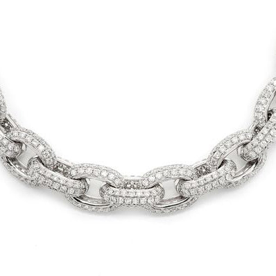 16*12MM iced out Link Chain