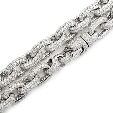 16*12MM iced out Link Chain