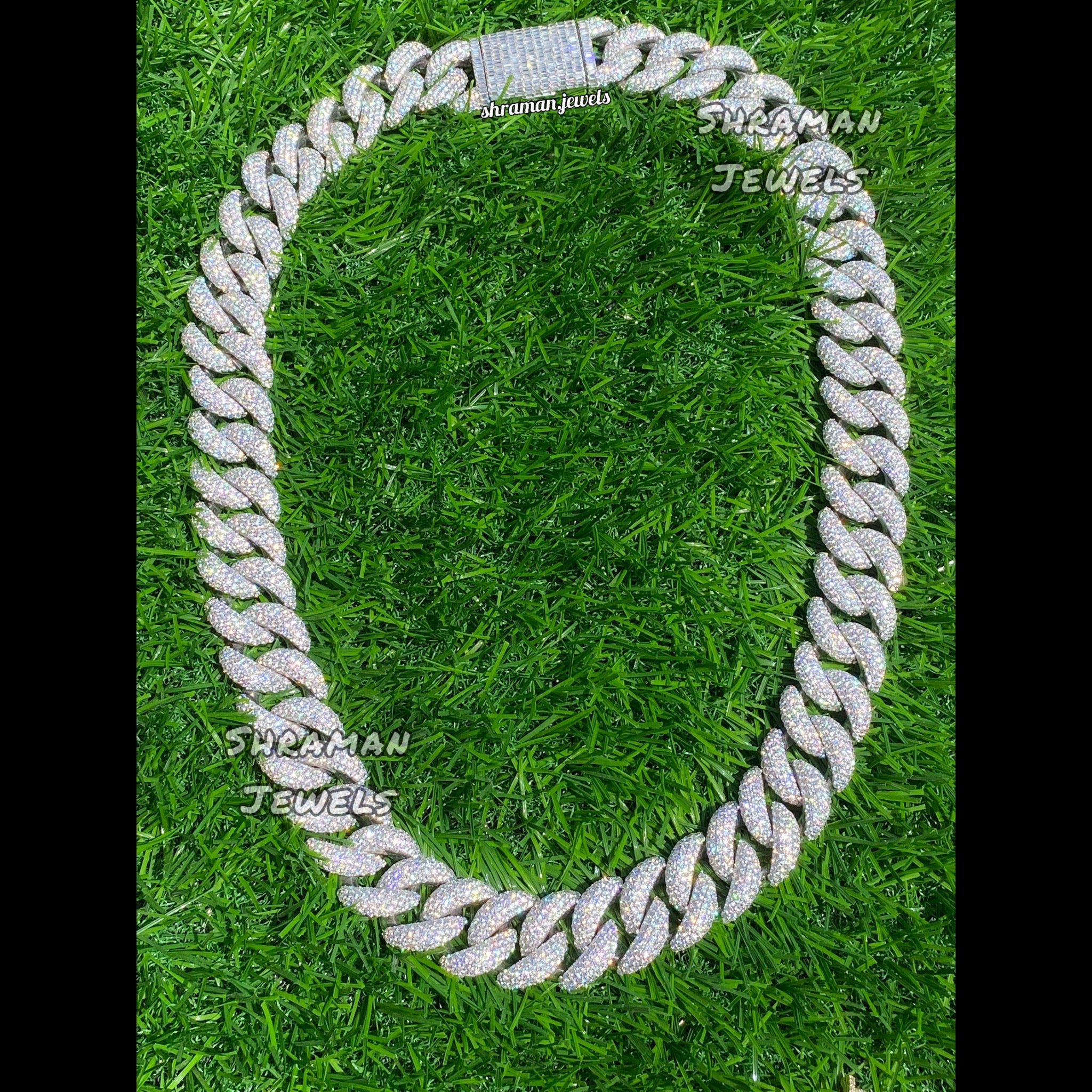 20MM Iced Out VVS Cuban Chain – Ultimate Diamond Drip for men