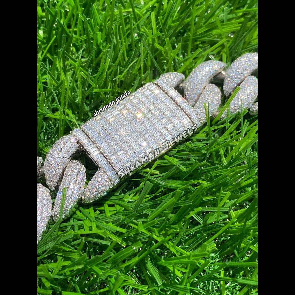 20MM Iced Out VVS Cuban Chain – Ultimate Diamond Drip for men