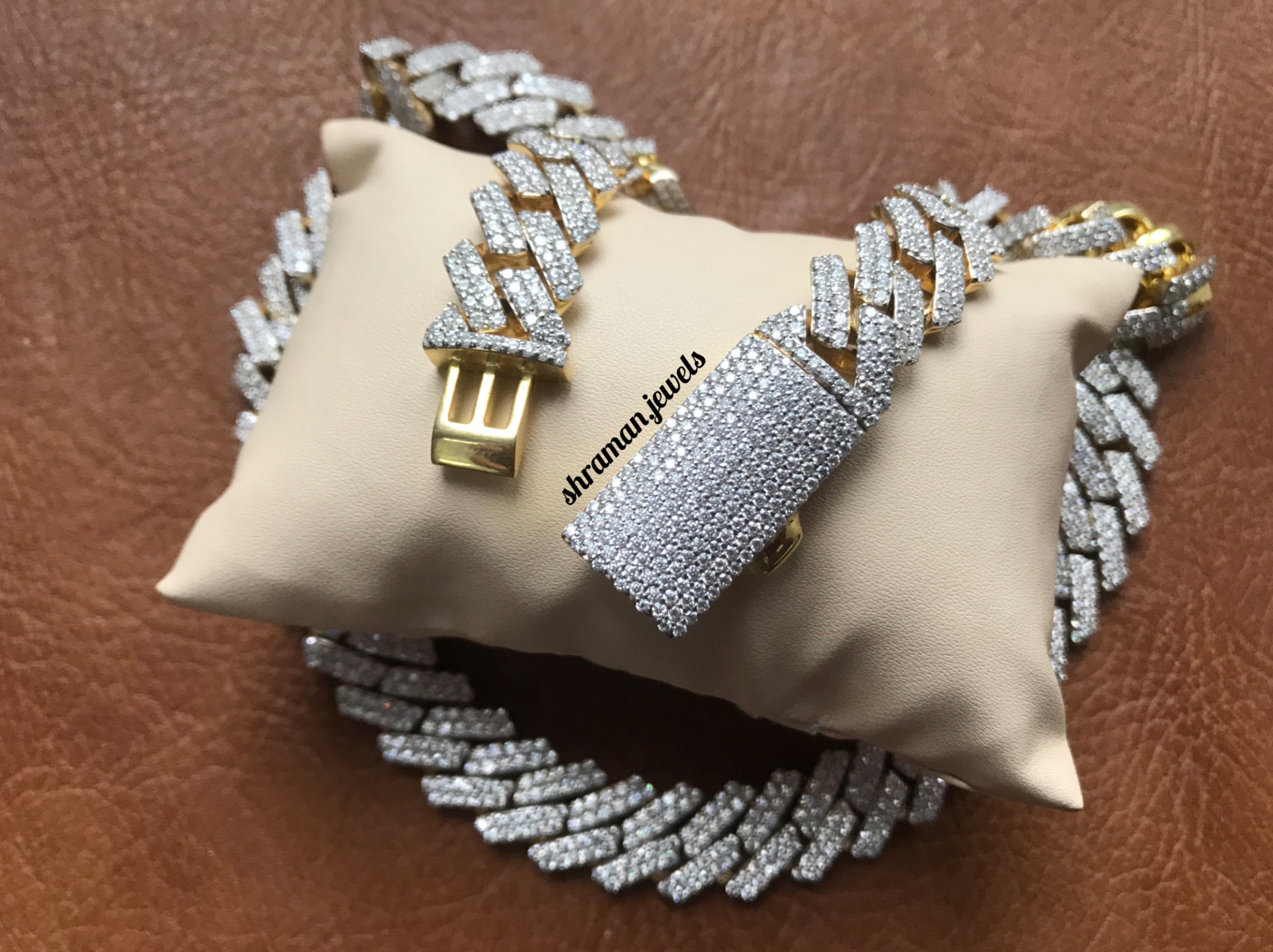 14MM Iced Out Cuban Link Chain for Men