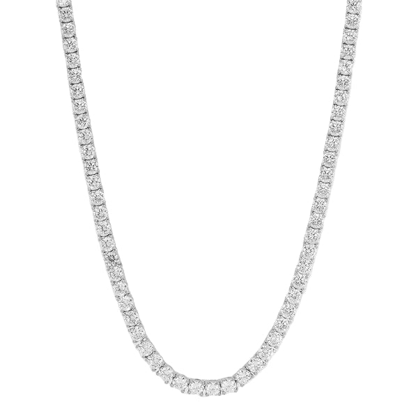 Luxurious 5MM Tennis Diamond Necklace