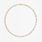 Luxurious 5MM Tennis Diamond Necklace