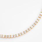 Luxurious 5MM Tennis Diamond Necklace