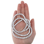 Luxurious 5MM Tennis Diamond Necklace