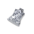 Men's Diamond Skull Pendant Liberty Skull Hip Hop Charm - 5.29 CTW