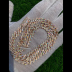 8MM Iced Out VVS Cuban Link Chain for Men